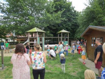 Familienfest in der Pusteblume