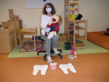 KAI besucht uns im Kindergarten